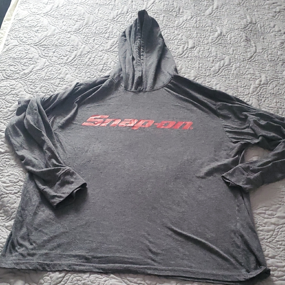 Snap On Lightweight Hoodie MENS large